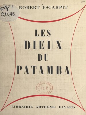 cover image of Les dieux du Patamba